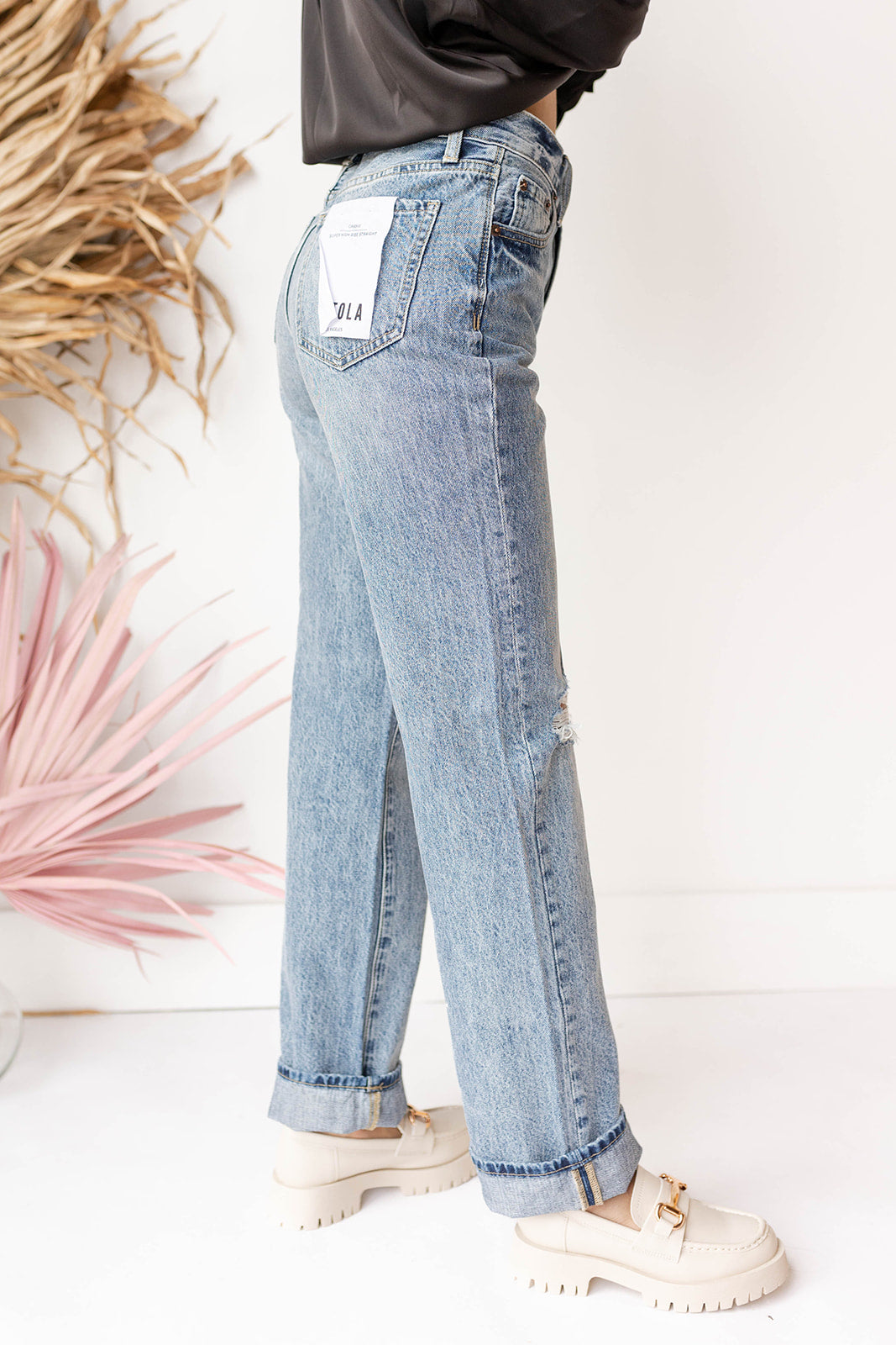 cassie super high rise straight