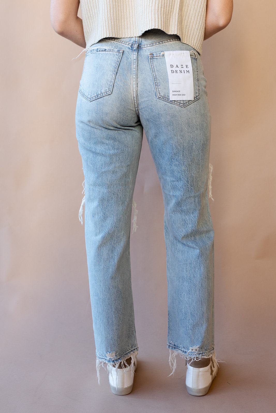 sundaze high rise vintage straight jean