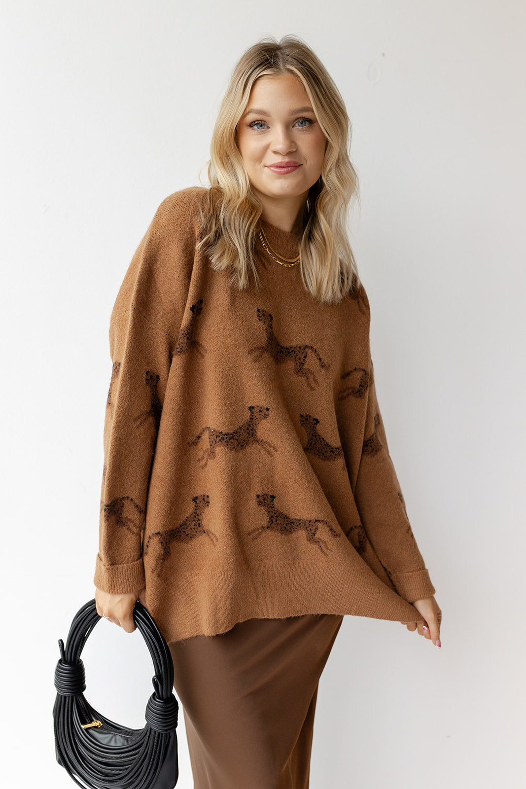 celia cheetah sweater