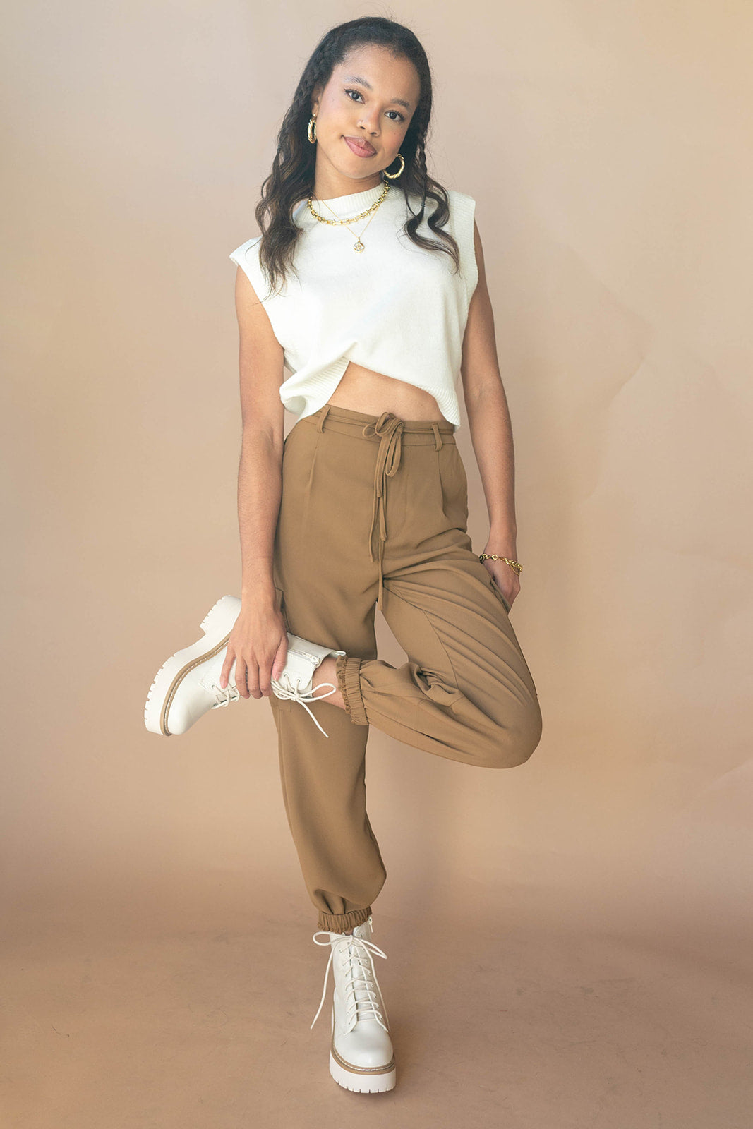 etta sweater layering tank