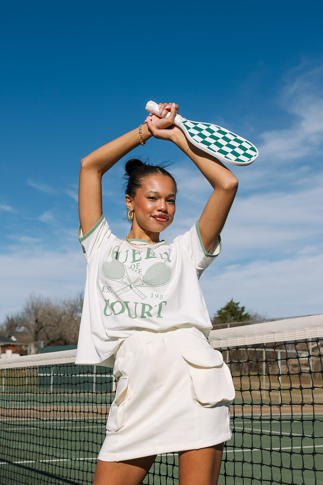 queen of the court t-shirt