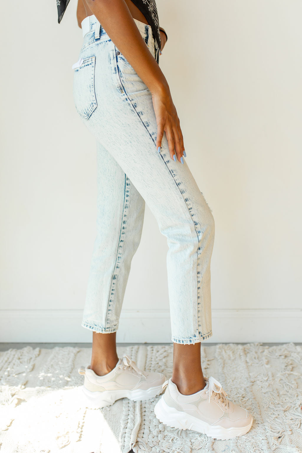 Charlie high rise straight leg