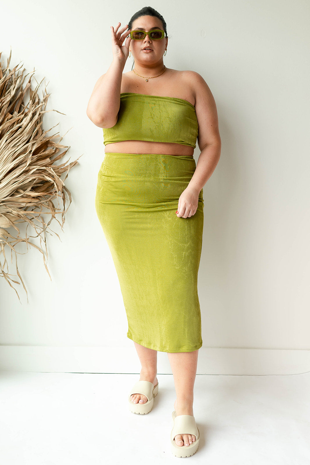 kiwi bandeau top