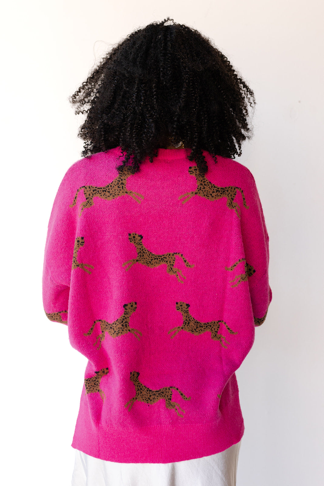 celia cheetah sweater
