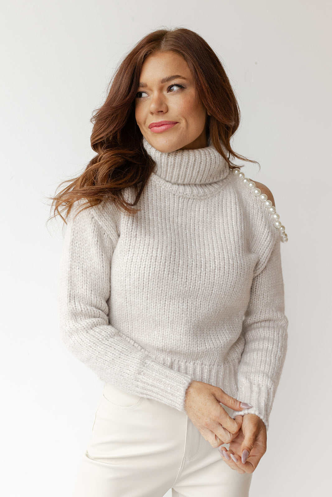 pretty in pearls sweater