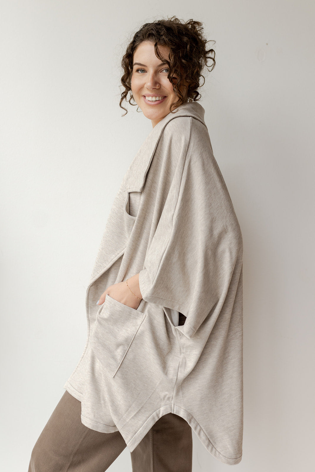 penny french terry jacket