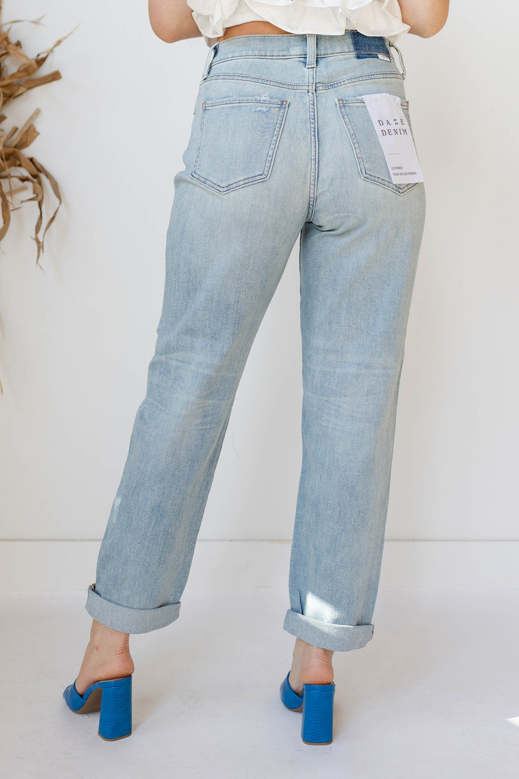 loverboy high rise boyfriend jeans