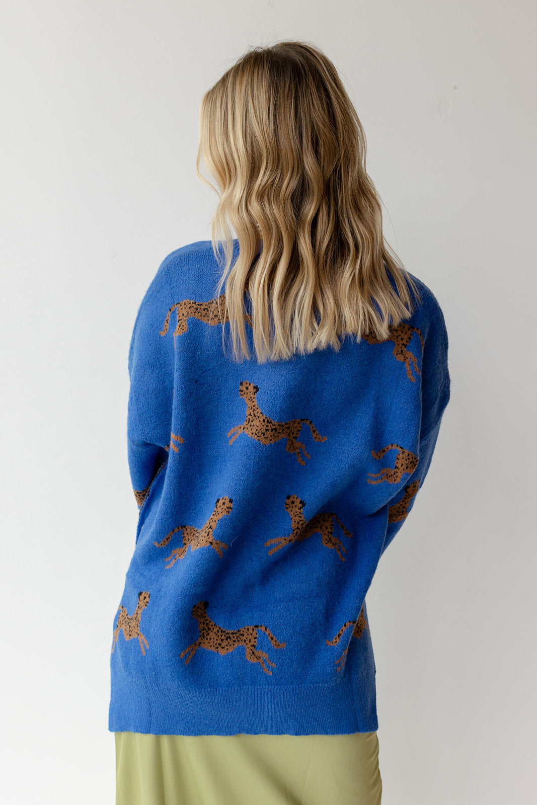 celia cheetah sweater
