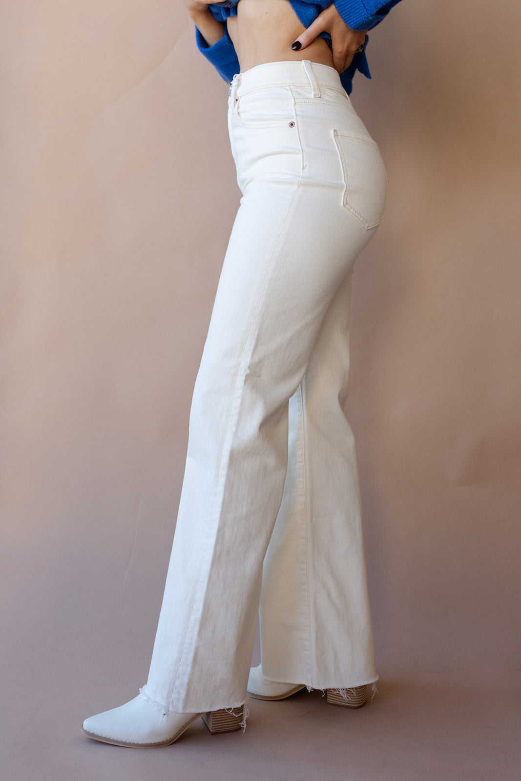 far out high rise wide leg jeans