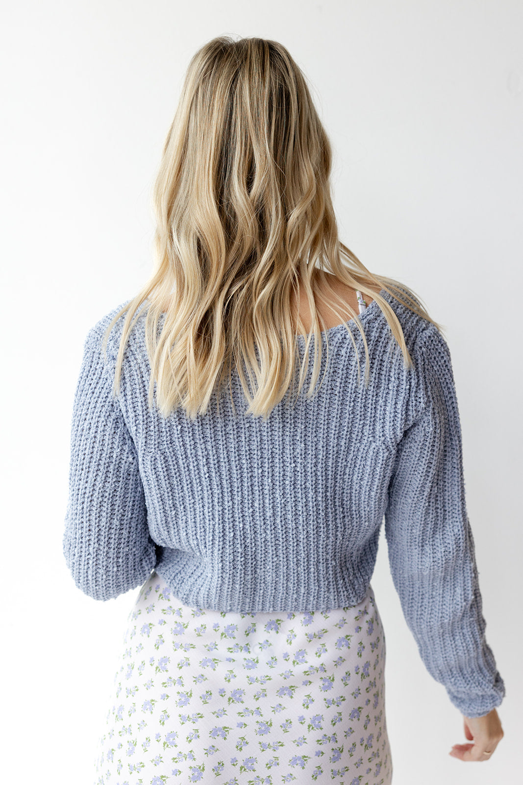 hailee knit cardigan sweater
