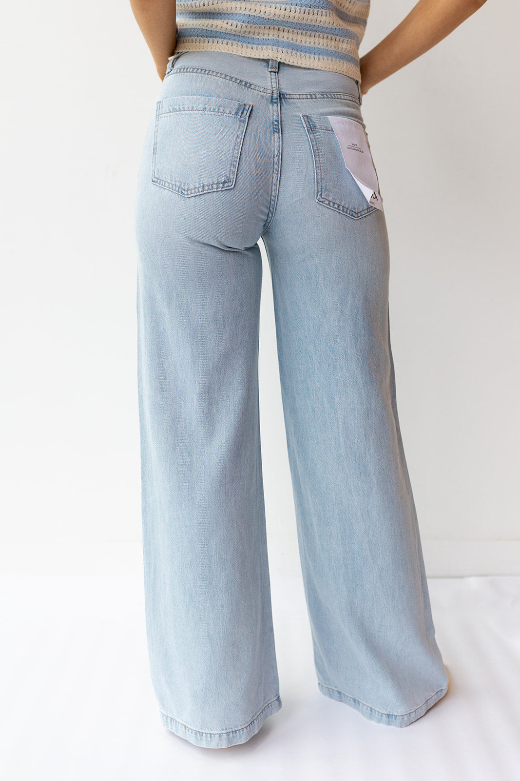 jadyn low rise palazzo jeans