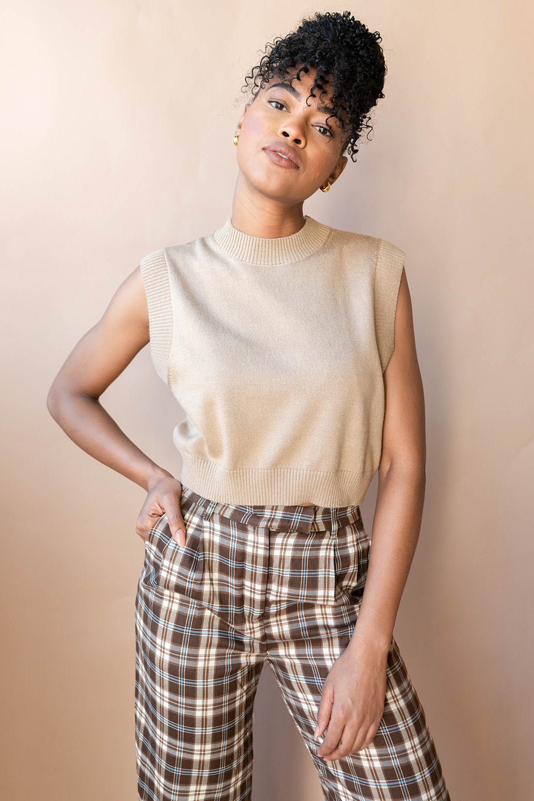 etta sweater layering tank