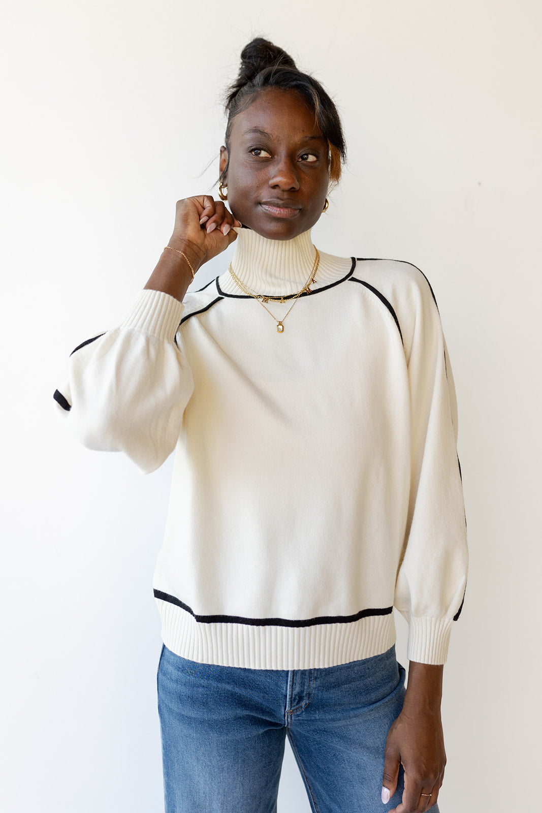 tina turtleneck sweater