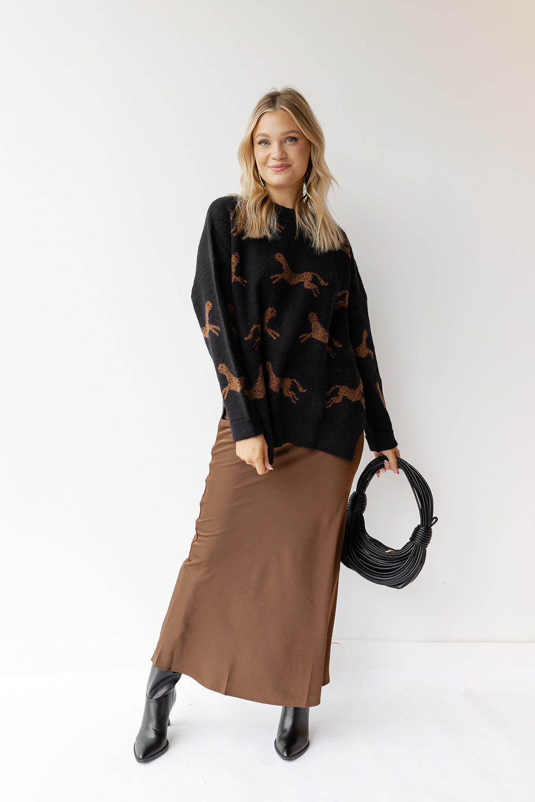 celia cheetah sweater