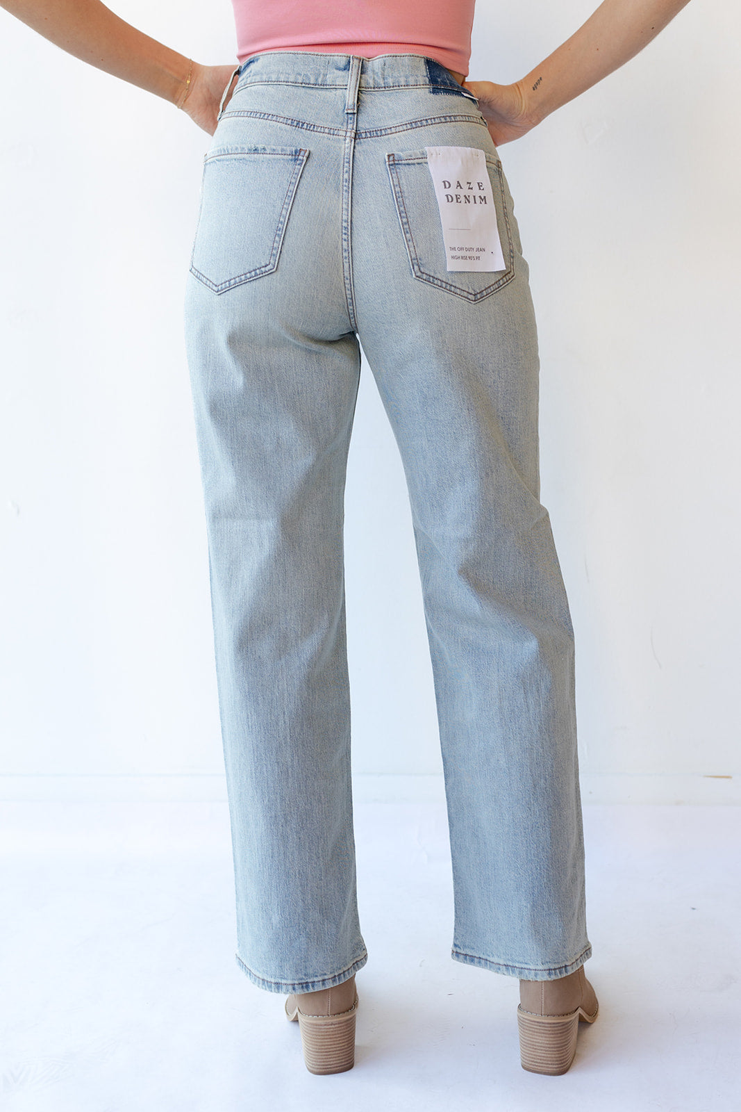 the off duty high rise 90's jean